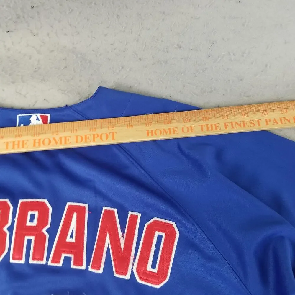 Chicago Cubs Jersey Mens 54‎ Blue MLB Baseball Carlos Zambrano 38 Stitched